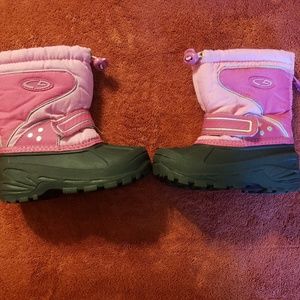 Pink Thermolite Snow Boots